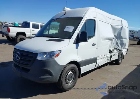 2022 Mercedes-Benz Sprinter 2500 High Roof I4 from USA, damaged, VIN W1Y40CHY0NT113610